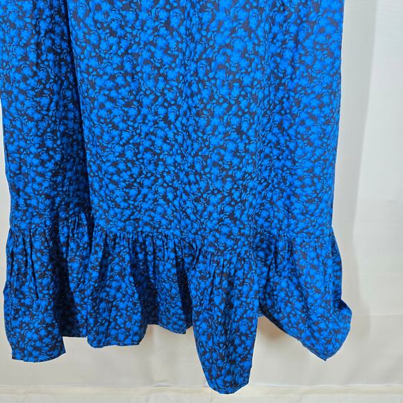Addison Bay Bluff Cobalt Blue Tie Shoulder Midi Dress Size Small - Picture 3 of 8